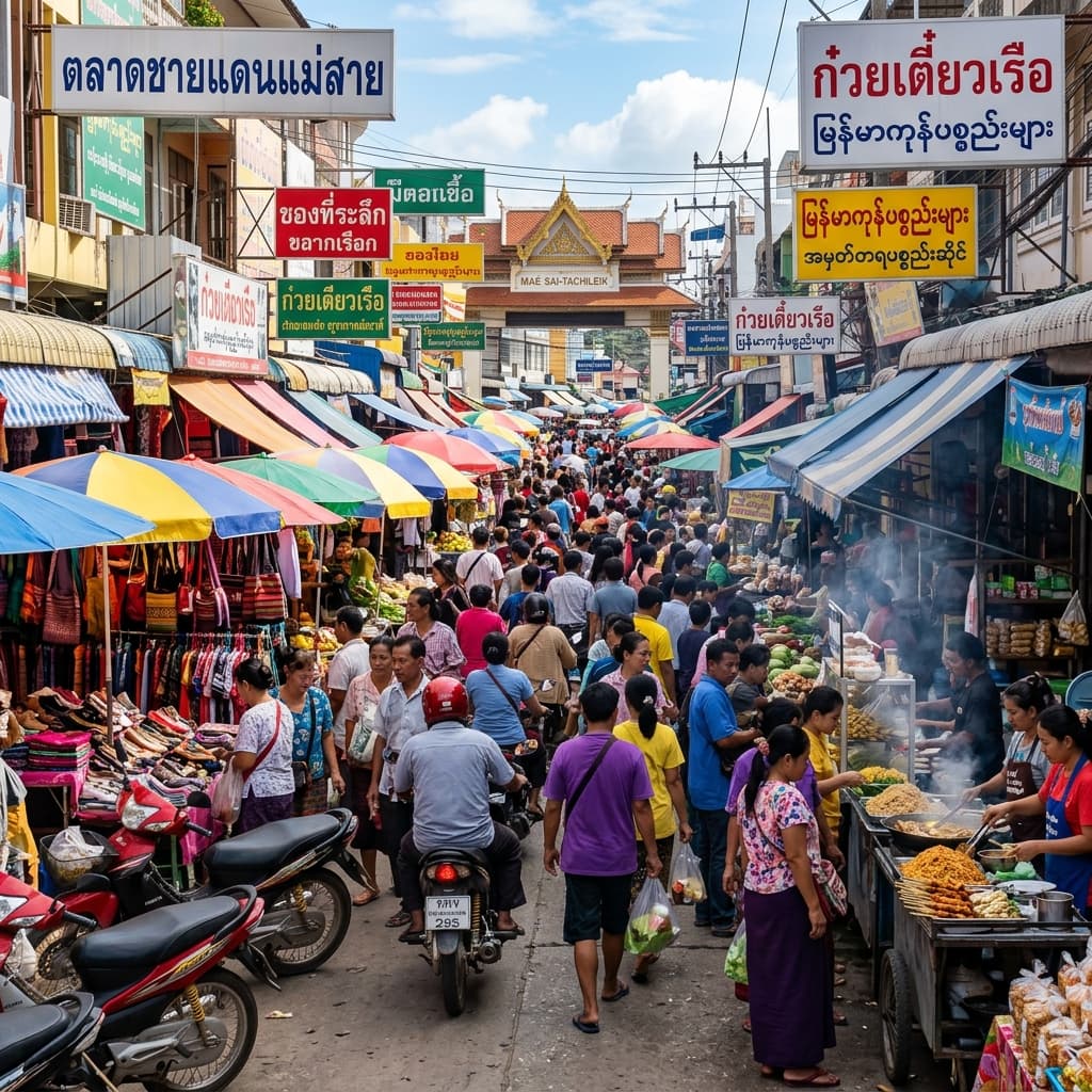 ตลาดชายแดนแม่สาย