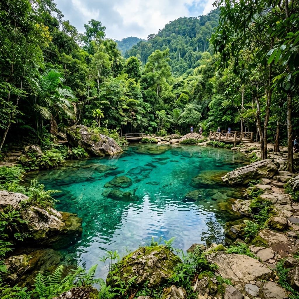 สระมรกต ขุนน้ำนางนอน